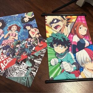 My Hero Academia Anime Posters manga